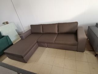 Γωνιακος καναπές 265Χ170 easy clean υφασμα