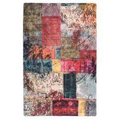 Χαλί Πλενόμενο Πολύχρωμο 80 x 150 εκ. Patchwork 337964