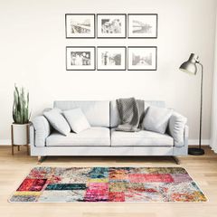 Χαλί Πλενόμενο Πολύχρωμο 80 x 150 εκ. Patchwork 337964-thumb-1