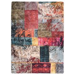 Χαλί Πλενόμενο Πολύχρωμο 120 x 180 εκ. Patchwork 337966