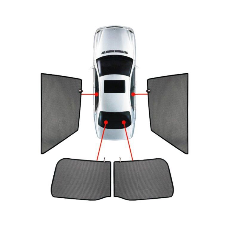CarShades SMART FORTWO 3D 07-14 4τεμ. Κουρτινάκια Μαρκέ CarShades | Pancarshop