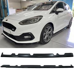 ΜΑΣΠΙΕΔΕΣ Side Skirts Extensions Ford Fiesta Mk8 ST / ST-Line (2017-2021) Piano Black