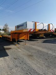 Semitrailer heavy machine transport truck '20 faymonville 