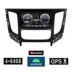 KIROSIWA 4+64GB FIAT FULLBACK μετά το 2016 CLIMA Android οθόνη αυτοκίνητου 4GB με GPS WI-FI (ηχοσύστημα αφής 9" ιντσών OEM Youtube Playstore MP3 USB Radio Bluetooth Mirrorlink DSP 4x60W Apple Carplay
