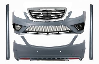 Full body kit μαζί με γρίλια Mercedes S-Class W222 2013-2017 S63 Design