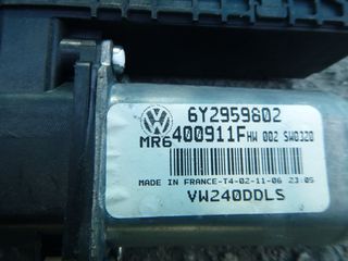 VOLKSWAGEN POLO 6Y2959802 400911F TEMIC 440775FX 10350A8 ΕΜΠΡΟΣ ΑΡΙΣΤΕΡΟ ΜΟΤΕΡ ΠΑΡΑΘΥΡΟΥ ΓΡΥΛΟΥ