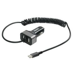 Κωδ.227103 ΑΝΤΑΠΤΟΡΑΣ ΑΝΑΠΤΗΡΑ 12/24V ΜΕ 2 USB ΚΑΙ ΚΑΛΩΔΙΟ ΦΟΡΤΙΣΗΣ TYPE C 150cm 6000mA SILVER LINE τηλ.215-215-8211