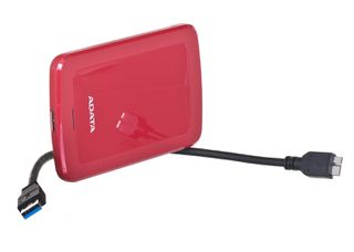 ADATA HV300 external hard drive 1000 GB Red-thumb-1