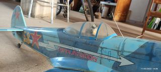 Πωλείται αερομοντέλο 62'' (1,58μ) ARF - Yak 9 (έτοιμο για πτήση)
