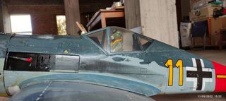 Πωλείται αερομοντέλο 63'' (1,61μ) ARF - FW 190A 60/90 (έτοιμο για πτήση)