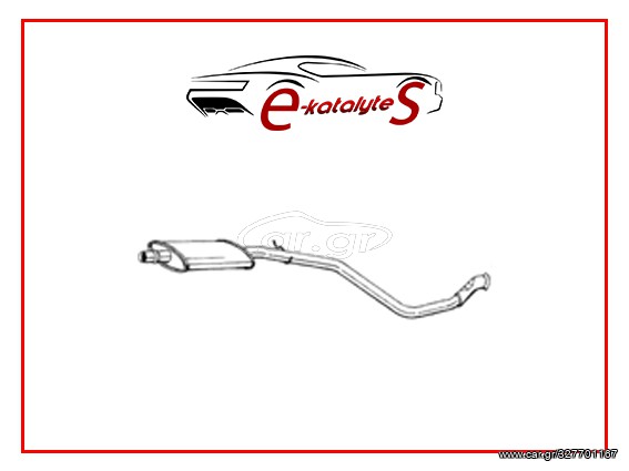 ΜΕΣΑΙΟ ΚΑΖΑΝΙ ΕΞΑΤΜΙΣΗΣ PEUGEOT 1.1 ΧΝ, 03/93', 1200cc, 60HP