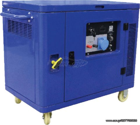 Γεννήτρια Βενζίνης Αθόρυβη 9,5 KVA ZONGSHEN PB-PH-QB 9003ET 380V με Πίνακα Αυτόματης Ζεύξης ATS ( 41A14 )