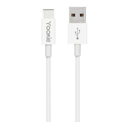 Καλώδιο USB σε Type-C Yookie CB1 Cable Λευκό 3m