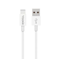 Καλώδιο USB to Type-C Yookie CB1 Cable Λευκό 2m