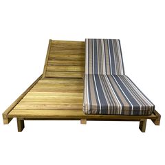 Ξαπλώστρα κρεβάτι παραλίας επαγγελματική - TESIAS-Tesias Wooden Products