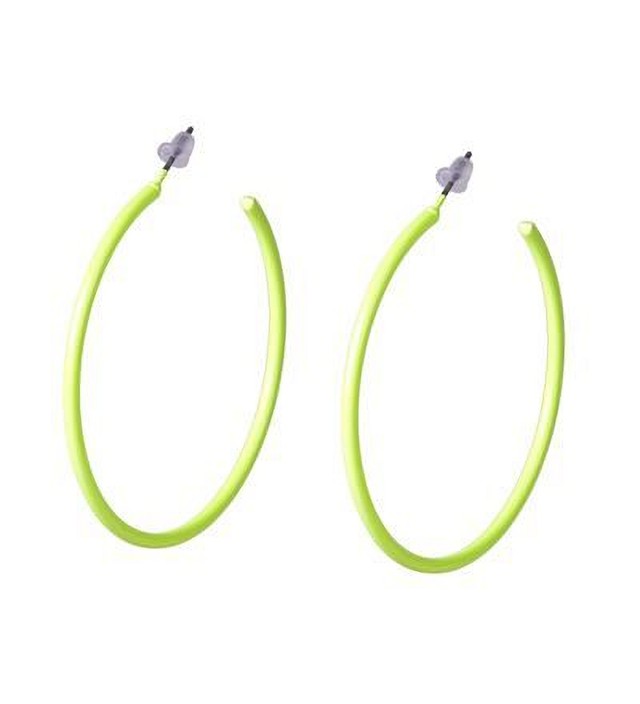 Neon Yellow Earring