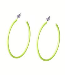 Neon Yellow Earring