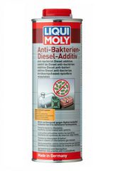 LIQUI MOLY ANTI-BACTERIAL DIESEL ADD. 1L LIQUI MOLY 21317 Υψηλής αποτελεσματικότητας βιοκτόνο με ευρύ φάσμα δράσης για βακτηρίδια, ζύμες και μύκητες μούχλας. Ιδιαίτερα κατάλληλο για προληπτική χρήση σ