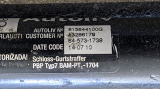 Αερόσακος οδηγού και προεντατήρες με κουμπώματα ζώνης από Opel Corsa D 2007 - 2014-thumb-6