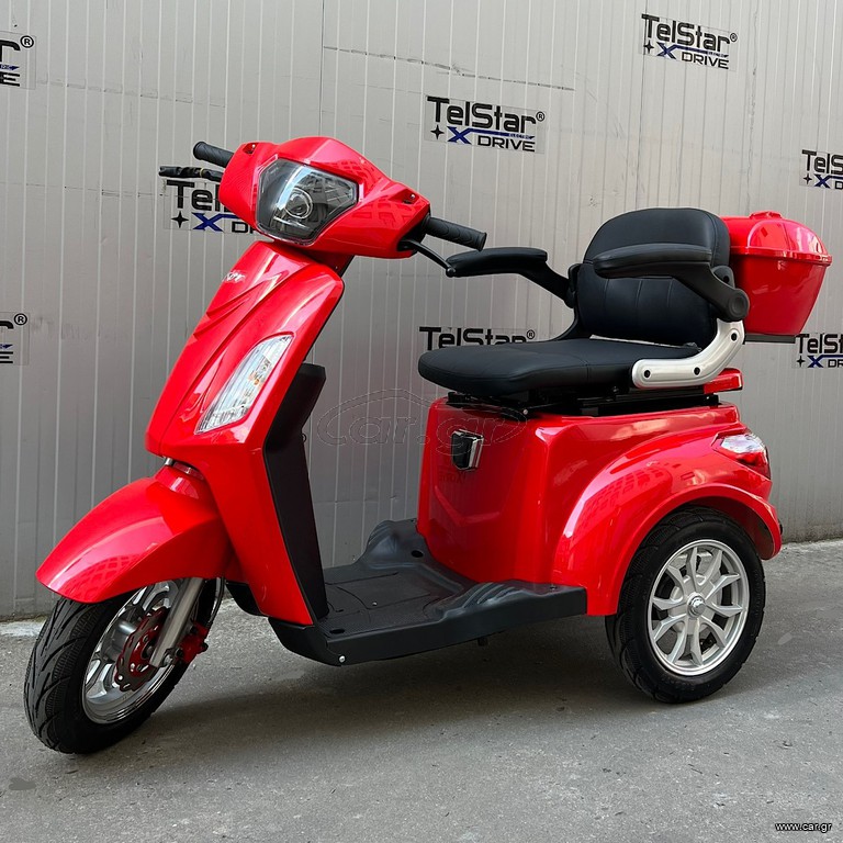 Μοτοσυκλέτα 2025 Ηλεκτρικό τρίκυκλο LUXOR 60V 1500W