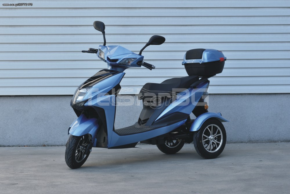 Μοτοσυκλέτα 2025 Ηλεκτρικό τρίκυκλο TS-350-8 60V 20Ah 1000W