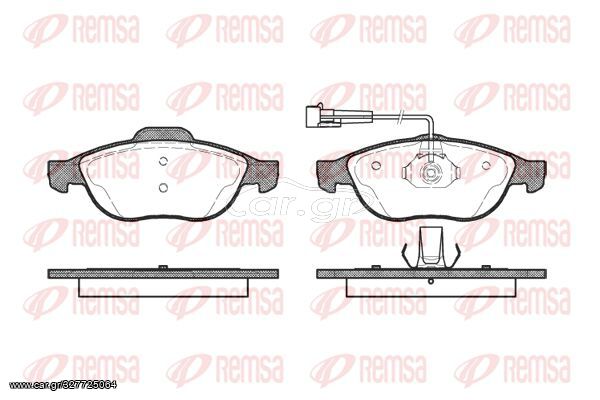 REMSA Σετ τακάκια για ALFA ROMEO 156 (932)