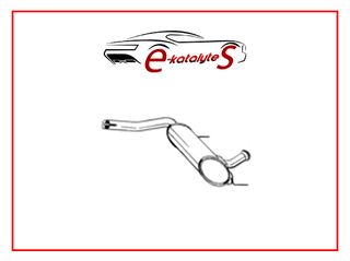 ΜΕΣΑΙΟ ΚΑΖΑΝΙ ΕΞΑΤΜΙΣΗΣ RENAULT 1.8i, 01/94' - 01/01', 1800cc, 95HP