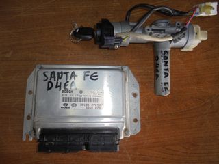 HYUNDAI  SANTA FE  '00'-05' -   Εγκέφαλος + Κίτ-IMMOBILAIZER-κλειδαρια μιζας  2000cc  DIZEL