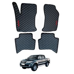 Toyota Hilux (Vigo) 2012-2015 Πατάκια Καπιτονέ [Diamond]