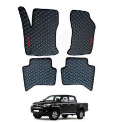 Toyota Hilux (Vigo) 2005-2011 Πατάκια Καπιτονέ [Diamond]