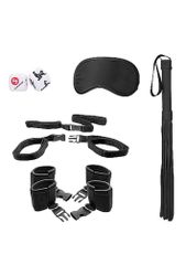 Bed Post Bindings Restraing Kit - Black-thumb-2