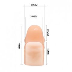 Penis extender flesh 7,7 εκ-thumb-1
