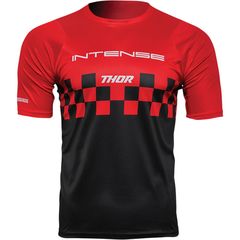 ΜΠΛΟΥΖΑ ΚΟΝΤΟΜΑΝΙΚΗ MX INTENSE CHEX JERSEY RED/BLACK| THOR