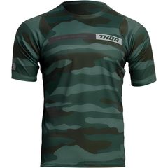 ΜΠΛΟΥΖΑ ΚΟΝΤΟΜΑΝΙΚΗ MX ASSIST JERSEY CAMO GREEN | THOR