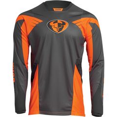 ΜΠΛΟΥΖΑ MX PULSE 04 LE CHARCOAL/ORANGE JERSEY| THOR