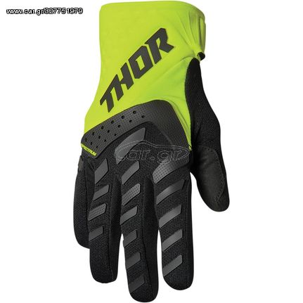 ΠΑΙΔΙΚΑ ΓΑΝΤΙΑ MX YOUTH SPECTRUM BLACK/ACID YELLOW GLOVES| THOR