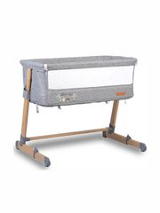 Βρεφικό Λίκνο Shared Love Grey Wood Print Cangaroo