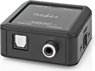 Nedis ACON3425AT Digital Audio Converter 1-Way IN:Dc POWER/Hdmi OUT:1xCoax AUDIO/1xToslink FEMALE