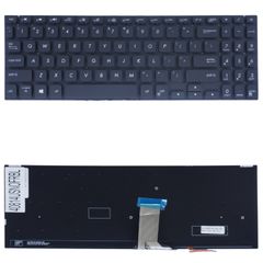 Πληκτρολόγιο Laptop Keyboard for Asus vivobook S530 S530UA S530UN S530FA S5300F S5300FN S530FA-EJ335T US layout Black with Backlight OEM(Κωδ.40814USNOFRBL)