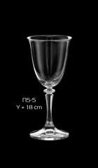 Louvaris, Κρυστάλλινο Ποτήρι Γάμου, Χωρίς Διακόσμηση Π5-5