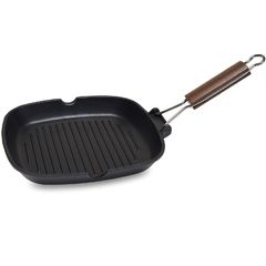 Τηγάνι grill μαντεμένιο αντικολλητικό 28x28cm