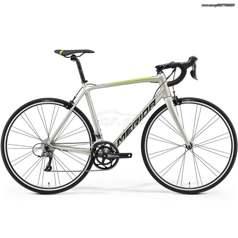 Δρόμου - Κούρσας Merida 2022 SCULTURA RIM 100 SILK TITAN BLACK GREEN