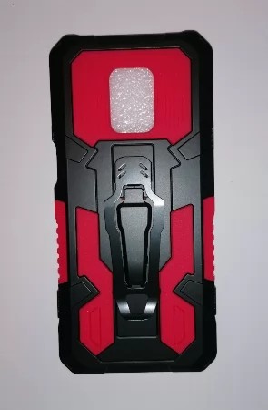 Armor Cover Μαύρο Κόκκινο Redmi Note 9 (OEM)