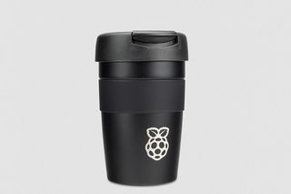 Raspberry Pi Laser Engraved Travel Mug