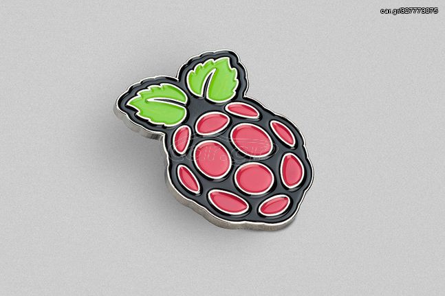 Raspberry Pi (Κονκαρδα) Iron Stamped Pin Badge