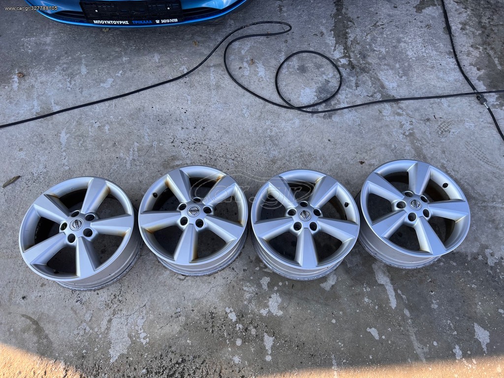 ΖΑΝΤΕΣ ΓΝΗΣΙΕΣ 17΄NISSAN 5x114 (Nissan Qashqai -Dacia Duster-Renault Kadjar)