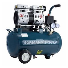 BAT5080 Αεροσυμπιεστής OIL-LESS 25Lt 0.75Hp - ΜΟΝΟΜΠΛΟΚ - BORMANN PRO (#030850)