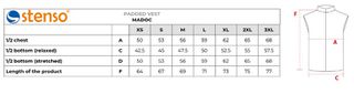 ΓΙΛΕΚΟ MADOC ΜΑΥΡΟ XXL STENSO MD5028