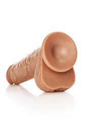 Straight Realistic Dildo Balls Suction Cup-thumb-5