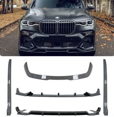 Aero Body Kit BMW X7 G07 (2018-up) M-Tech Black Knight Design Carbon Fiber Look